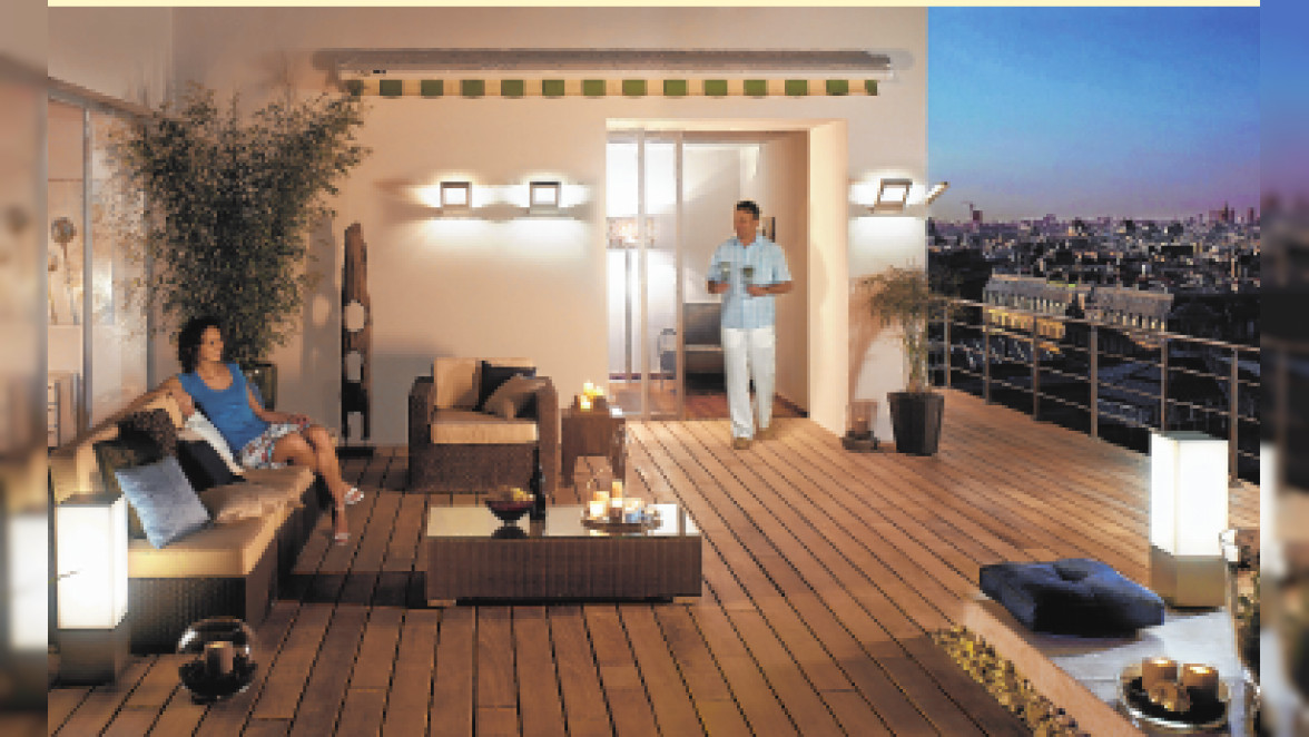 Lichtarten für Balkon, Terrasse und Garten MPO