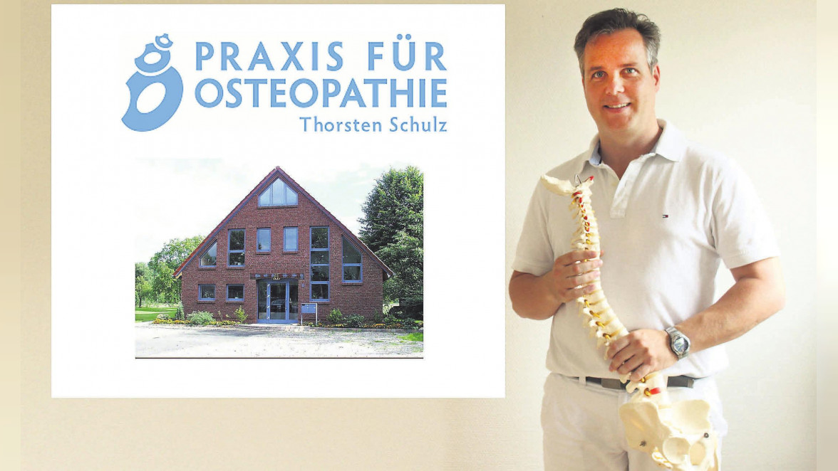 Praxis für Osteopathie von Thorsten Schulz in Garbsen: Funktionsstörungen sind häufig Ursache für Schmerzen am Bewegungsapparat