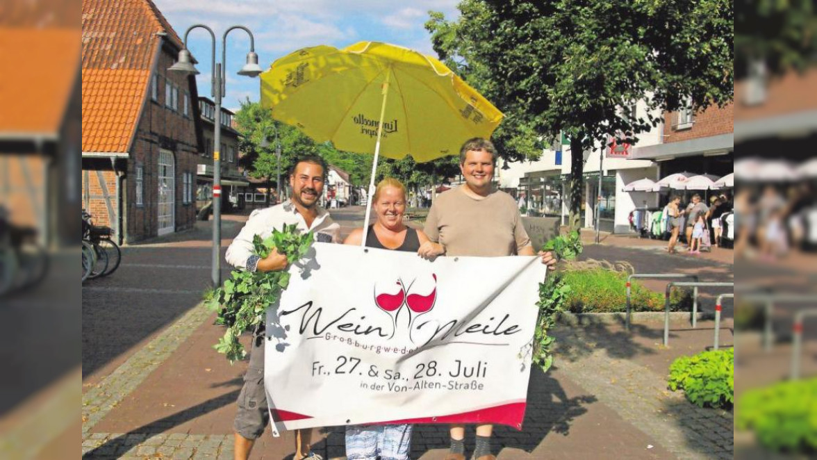 Weinmeile Großburgwedel geht in die zweite Auflage