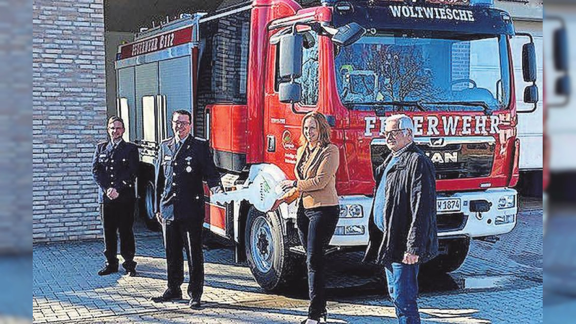 1.600 Liter auf vier Rädern: Löschfahrzeug für die Freiwillige Feuerwehr Woltwiesche 