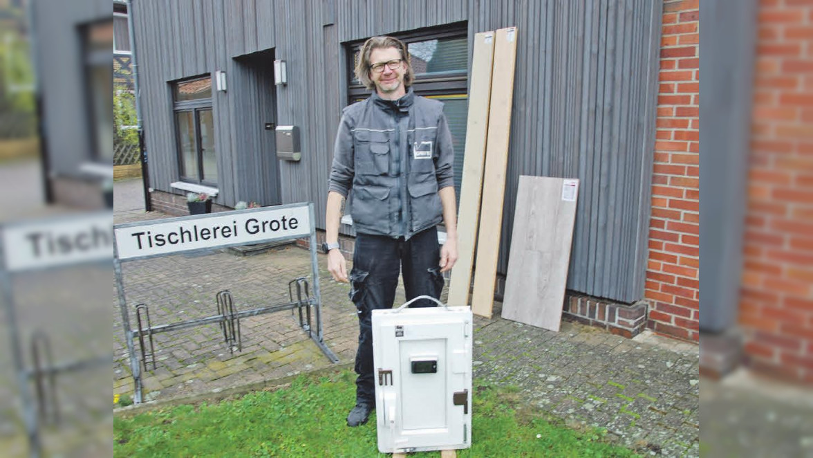 Fenster und Türen optimal sichern, so Oberger Tischlermeister Oliver Grote 