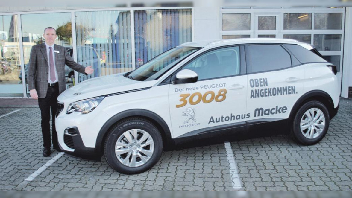 Autohaus Macke: SUV Peugeot 3008 erobert Markt