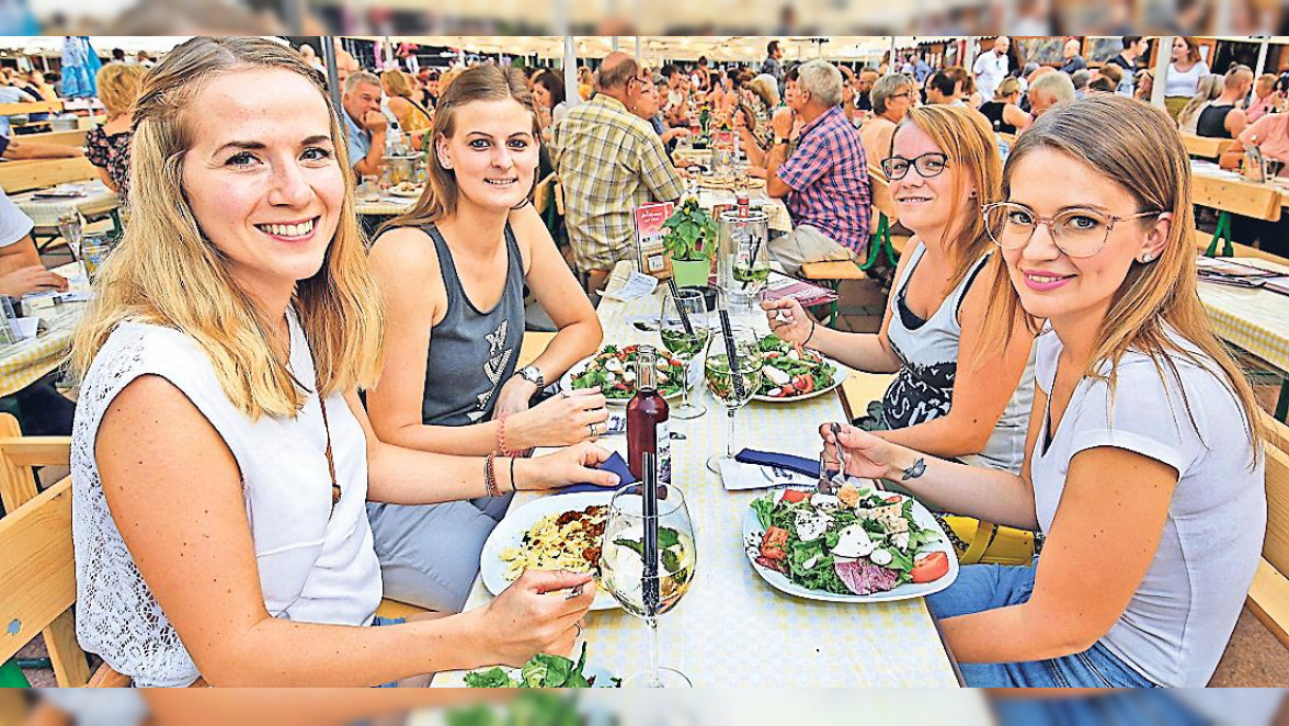 Feiern und Genießen