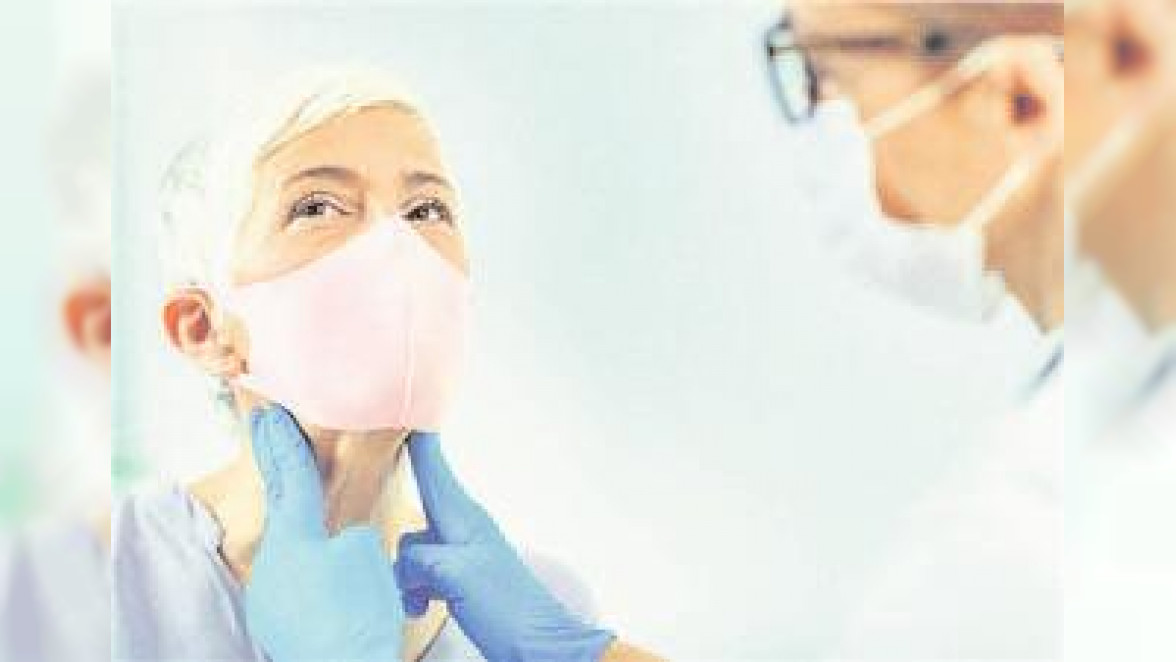 Schwellung im Halsbereich