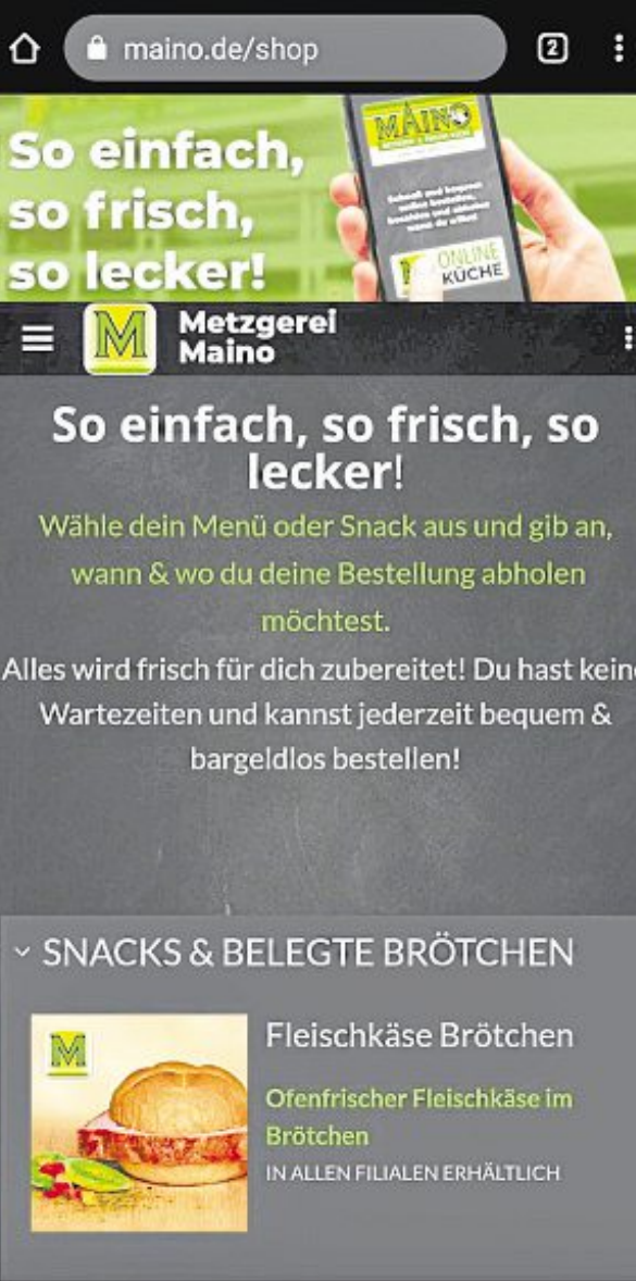 Bequem bestellen und abholen ohne Wartezeit