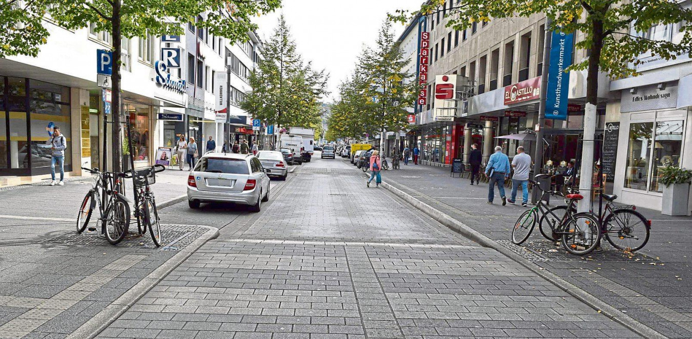 Flaniermeile „Schlossstraße”