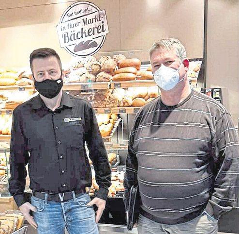 Knusperstangen der Bäckerei Tronecker im Edeka