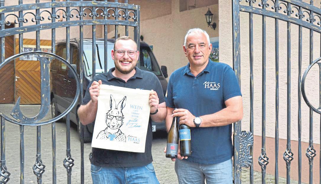 Weinverkostung im Weingut Haas