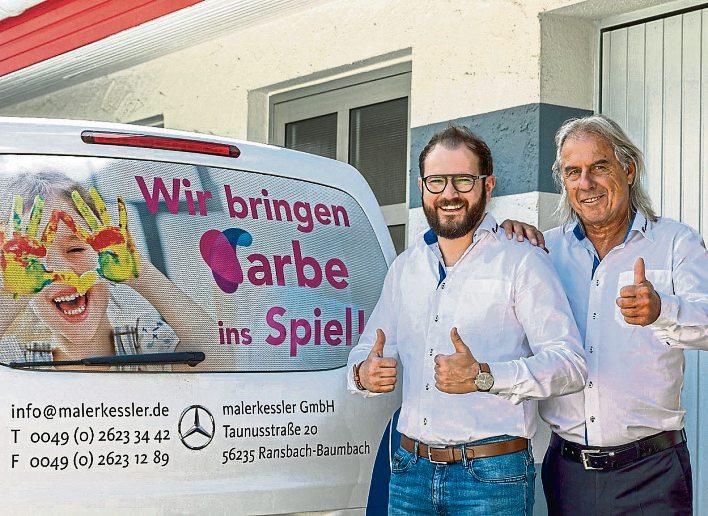 malerkessler aus Ransbach-Baumbach feiert 40. Firmenjubiläum