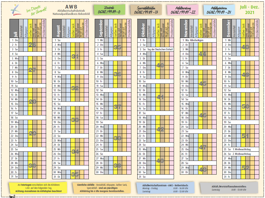 Persönlicher Abfallkalender-3