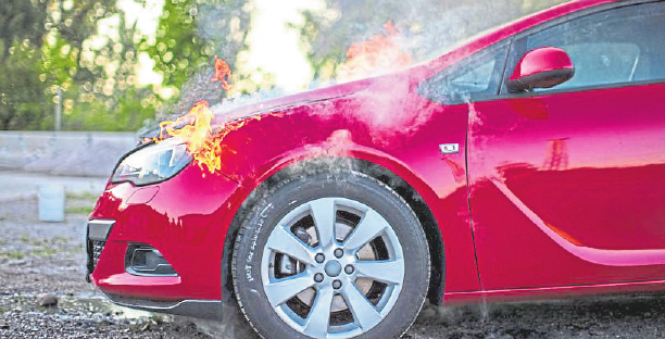 Erhöhte Brandgefahr bei E-Autos?