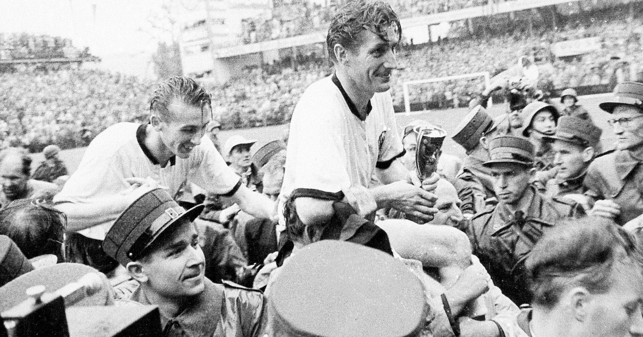 Fritz Walter und seine Mitspieler ließen die Sportfreunde im neuen Bundesland ein Stück näher zusammenrücken