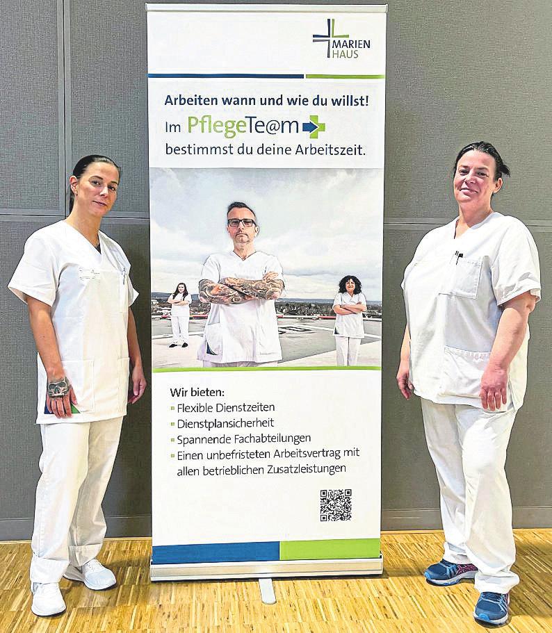 PflegeTeam+: Flexible Arbeitszeiten im Marienhaus-Klinikum