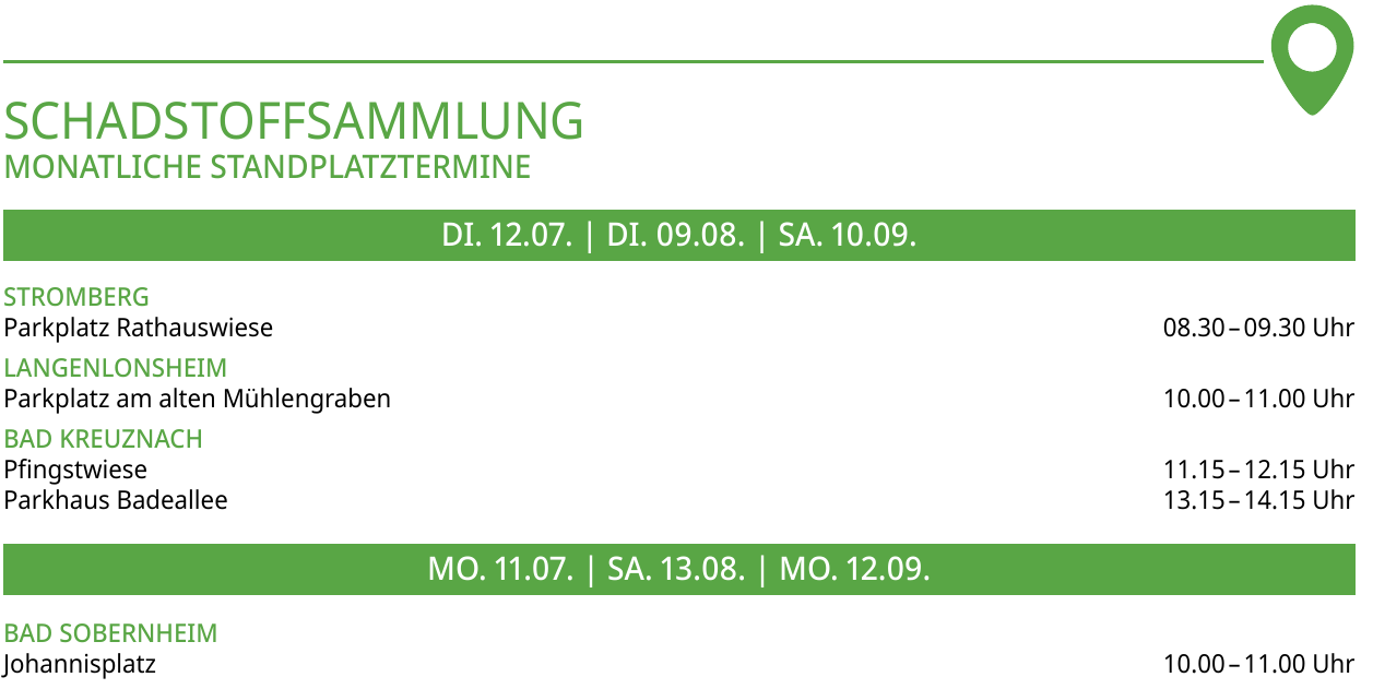Sammlung von Schadstoffen aus Haushalten vierteljährliche Standplatztermine-10