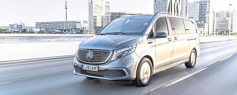 Mercedes-Benz EQV zeigt sich vielseitig und effizient