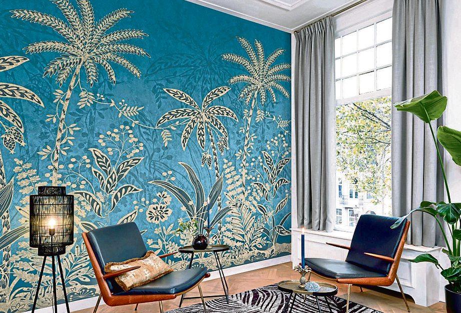 Trends 2022: Artsy-Tapeten holen die Kunst nach Hause