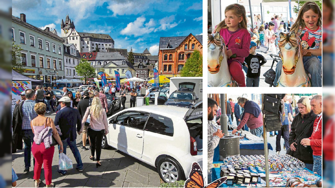 Der Diezer Frühlingsmarkt mit verkaufsoffenem Sonntag lockt in die Grafenstadt
