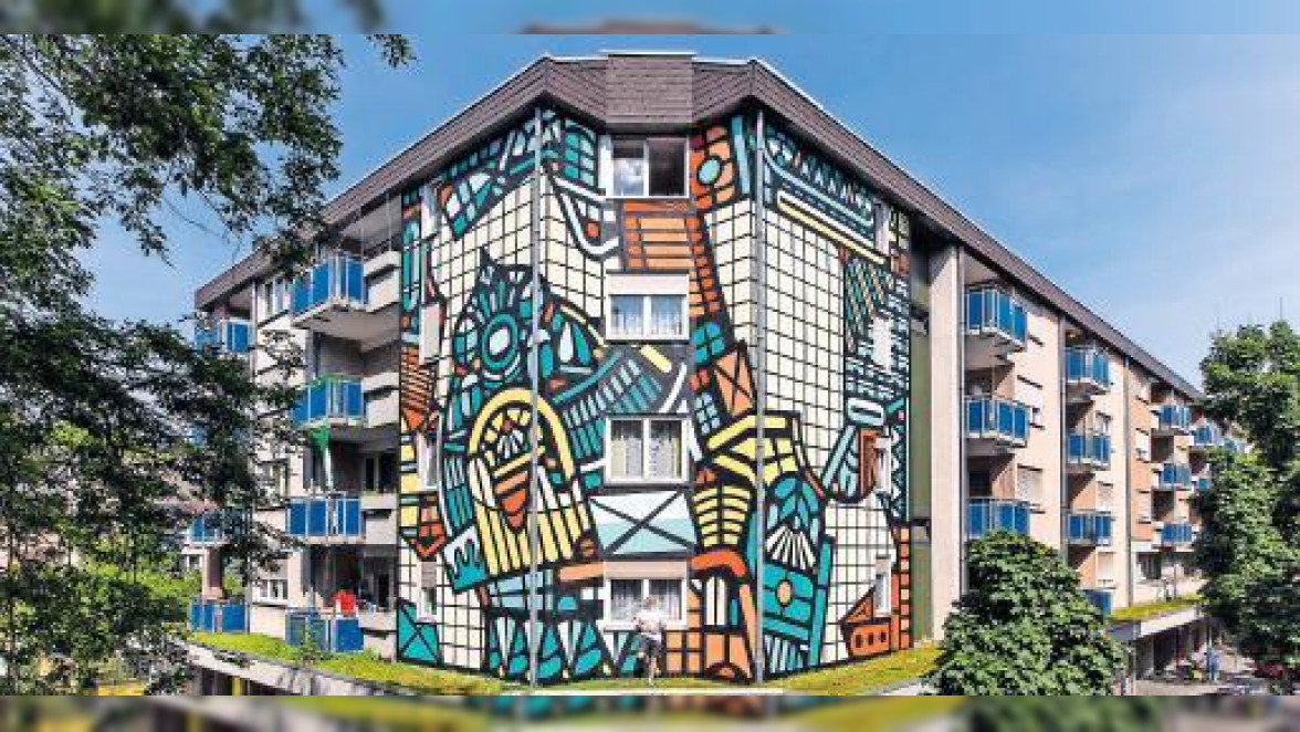 Stadt. Wand. Kunst in Mannheim: Mit Kreativität die Hausfassaden erklimmen