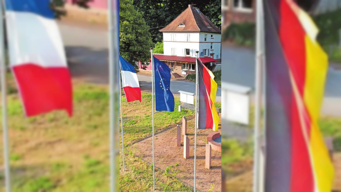 Europadenkmal auf dem St. Germanshof: Wo die Grenze eint statt trennt