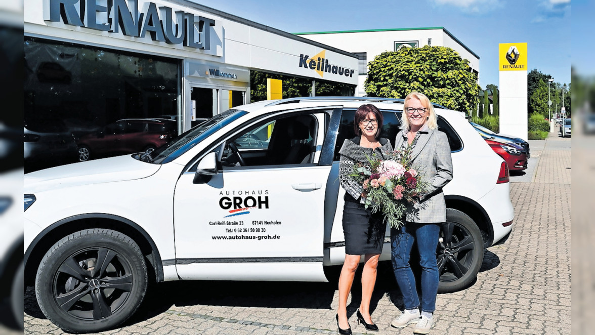 Renault Autohaus Groh in Neuhofen plant Schnellladesäulen für E-Mobilität