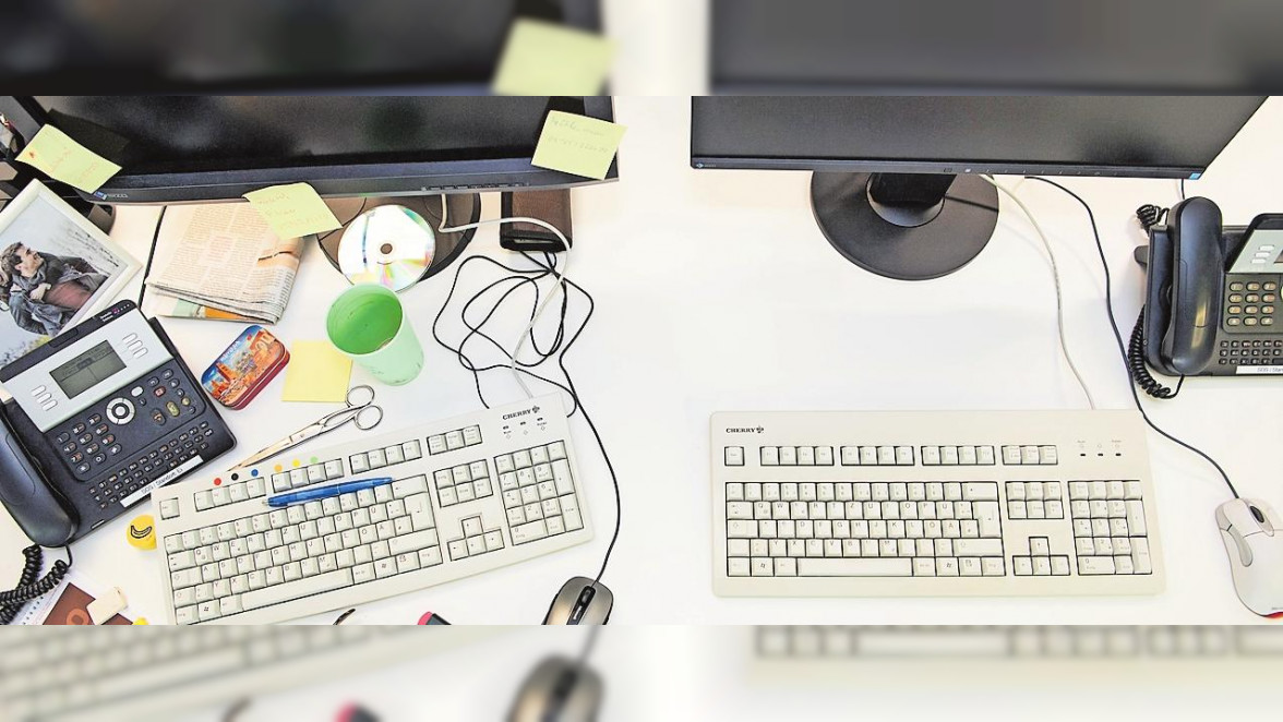 Clean Desk statt kreatives Chaos