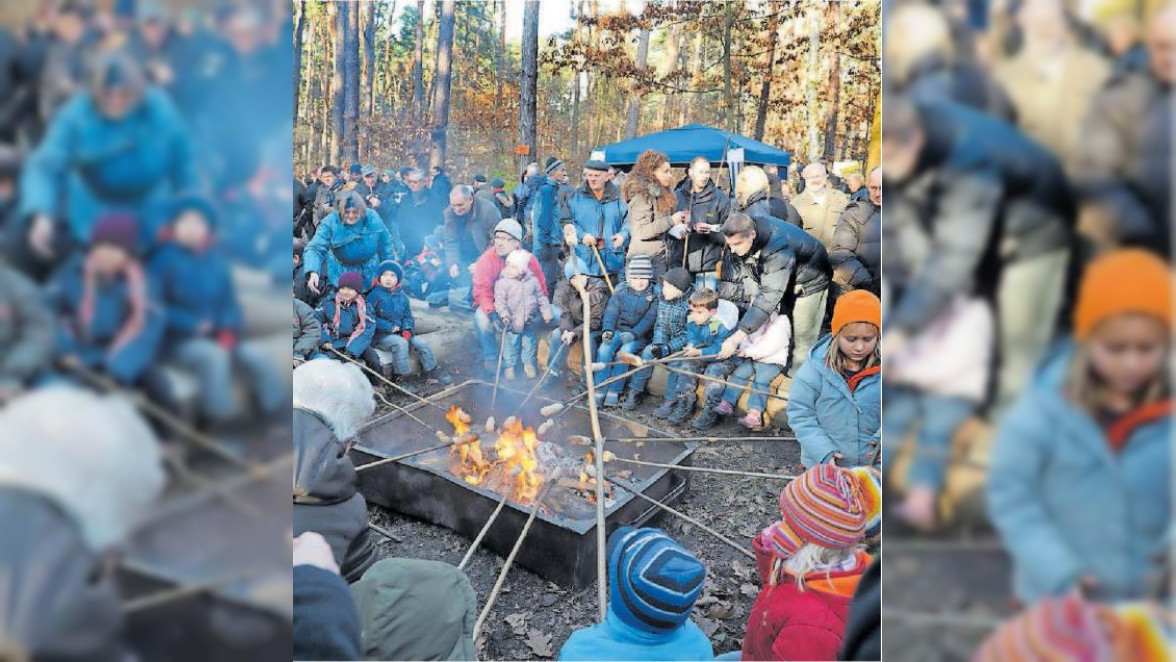 Weihnachtswaldbasar in Dudenhofen: Adventszauber unter Wipfeln