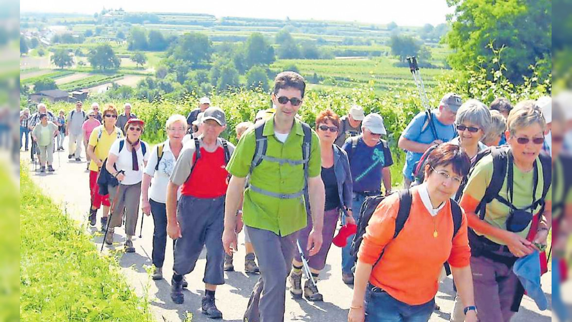 Gemeinde Limburgerhof: Städtepartnerschaftswanderung am 21. Mai