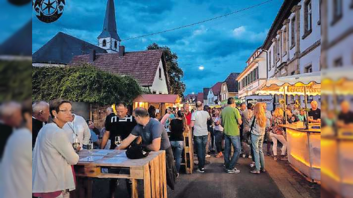 Wein- und Knoppfest Hochstadt: Schöne Stunden in netter Gesellschaft