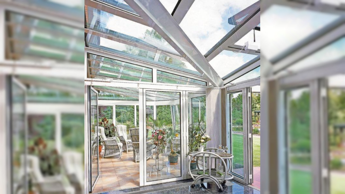 Anbau mit Ausblick Wintergarten als zweites Wohnzimmer Saarbrücker