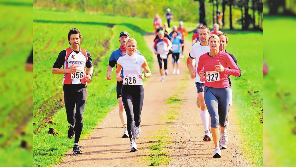 Natur pur beim Zwei-Seen-Panorama-Erlebnislauf - Saarbrücker Zeitung