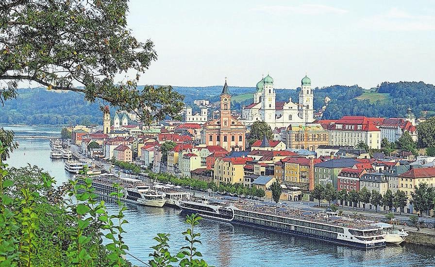 Passau mit Donauschifffahrt