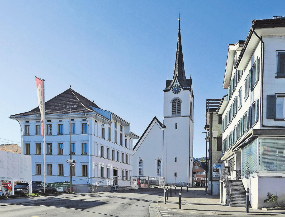 Neubau der Urnäscher Gemeindekanzlei: Einladung zu den Tagen der offenen Türen