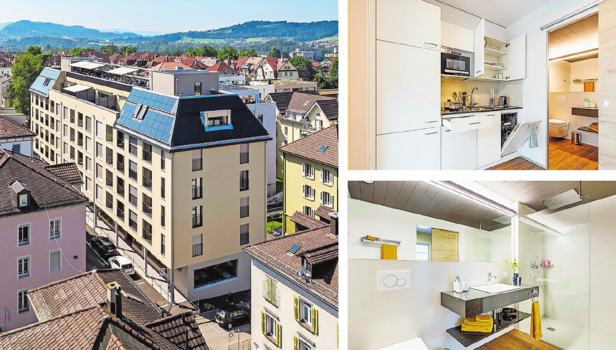 Boardinghouse mit Private Spa im Lachenquartier St. Gallen