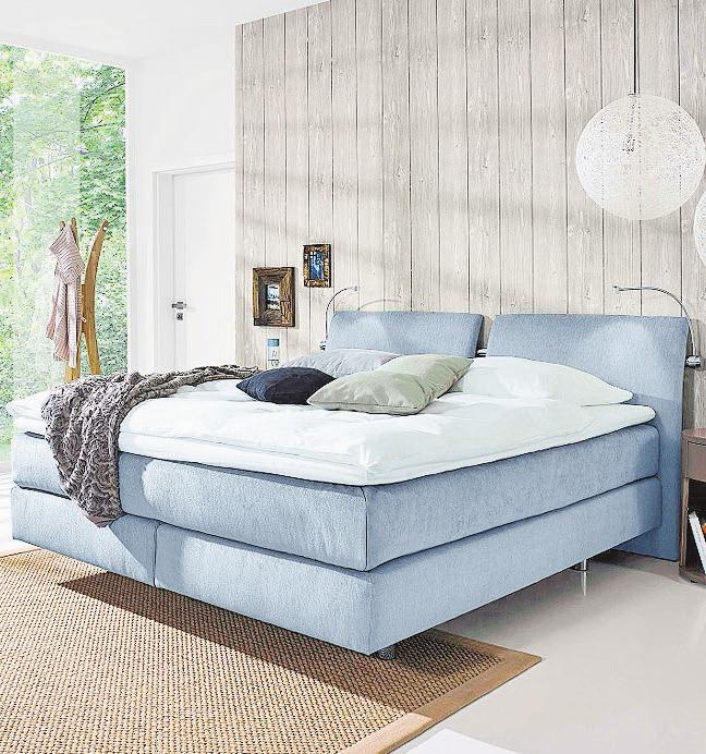 Die Trauminsel «Ihr neues Bett» beim Bettenhaus Sleep Center in St. Gallen