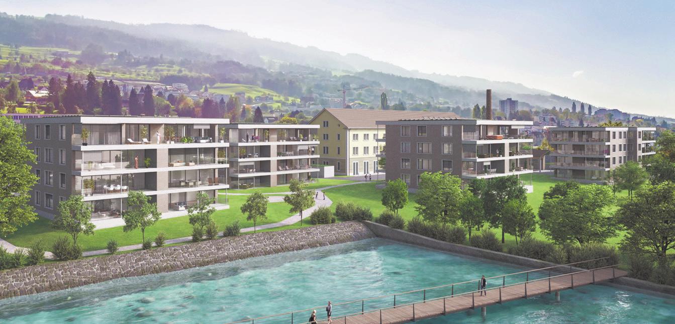 Paradiesisches Wohnen am Bodensee: Eigentumswohnungen in Rorschacherberg