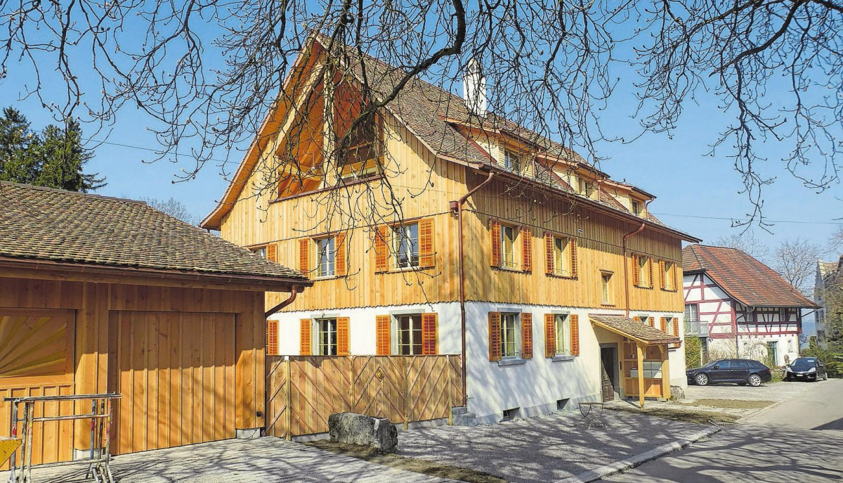 Wohnen auf dem Schlossgut Wellenberg: Immobilienprojekt von Ernst Huber aus Frauenfeld