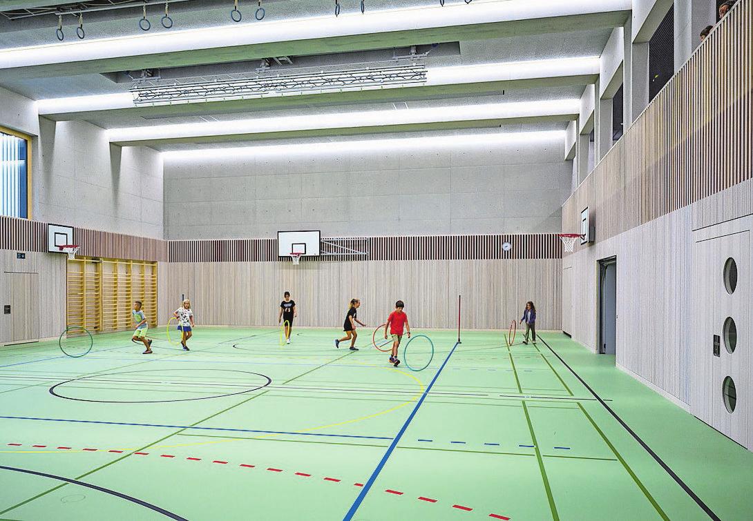 Neueröffnung: Schulhaus-Neubau Acher Mitte in Unterägeri-8