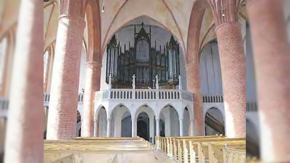 Lütkemüllerorgel in der St. Petri-Kirche Seehausen
