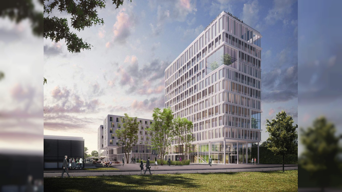 Berlinerhaus: Wolfsburger Office-Tower & Design-Budget-Hotel