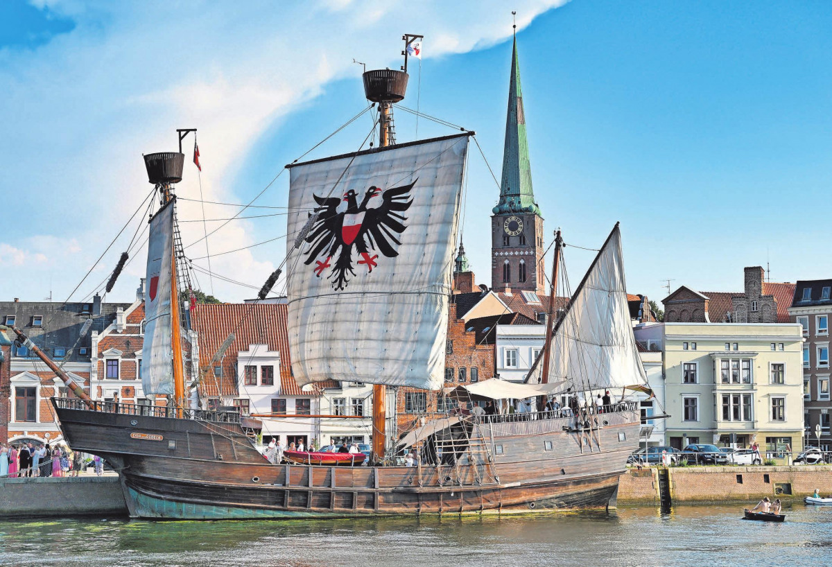 Wie in Zeiten der Hanse: Die „Lisa von Lübeck“. Foto: Axel Dey
