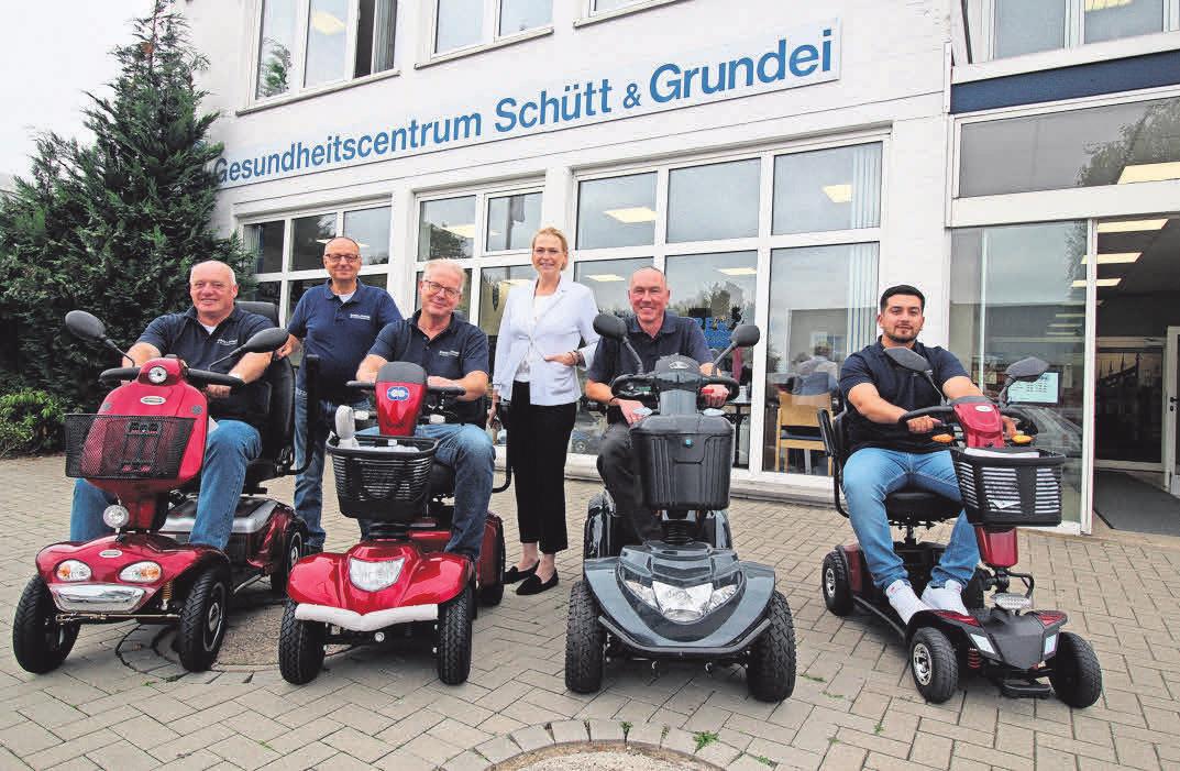 Das fachkundige Team von Schütt & Grundei. Foto: Aissen