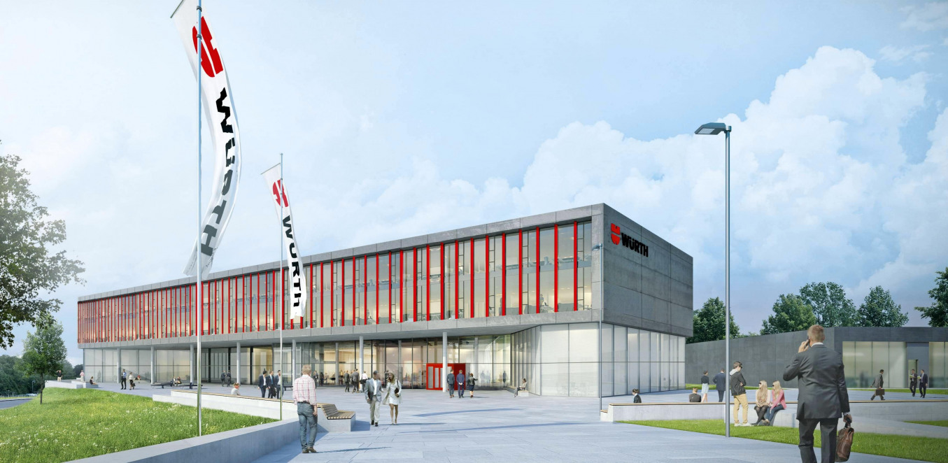 Drehscheibe für Warenströme im Gewerbepark Hohenlohe-2