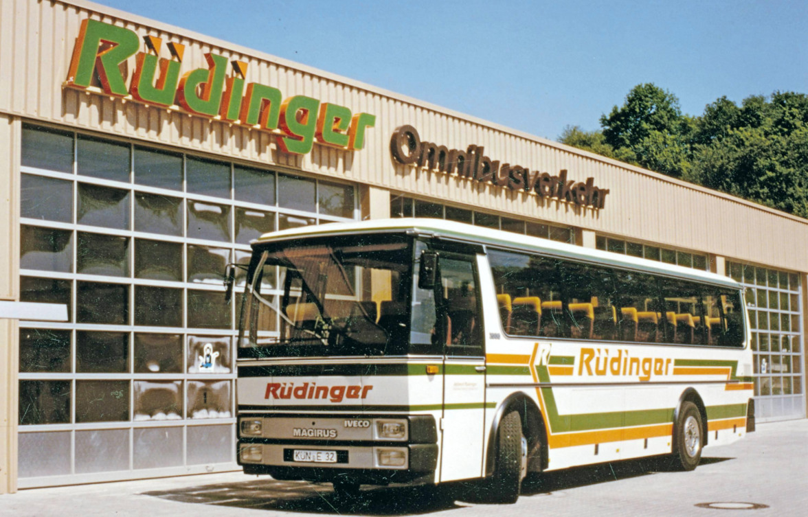 Revolution im Busverkehr: Altkrautheimer Busunternehmer Helmut Rüdinger und TAM-Importeur-2